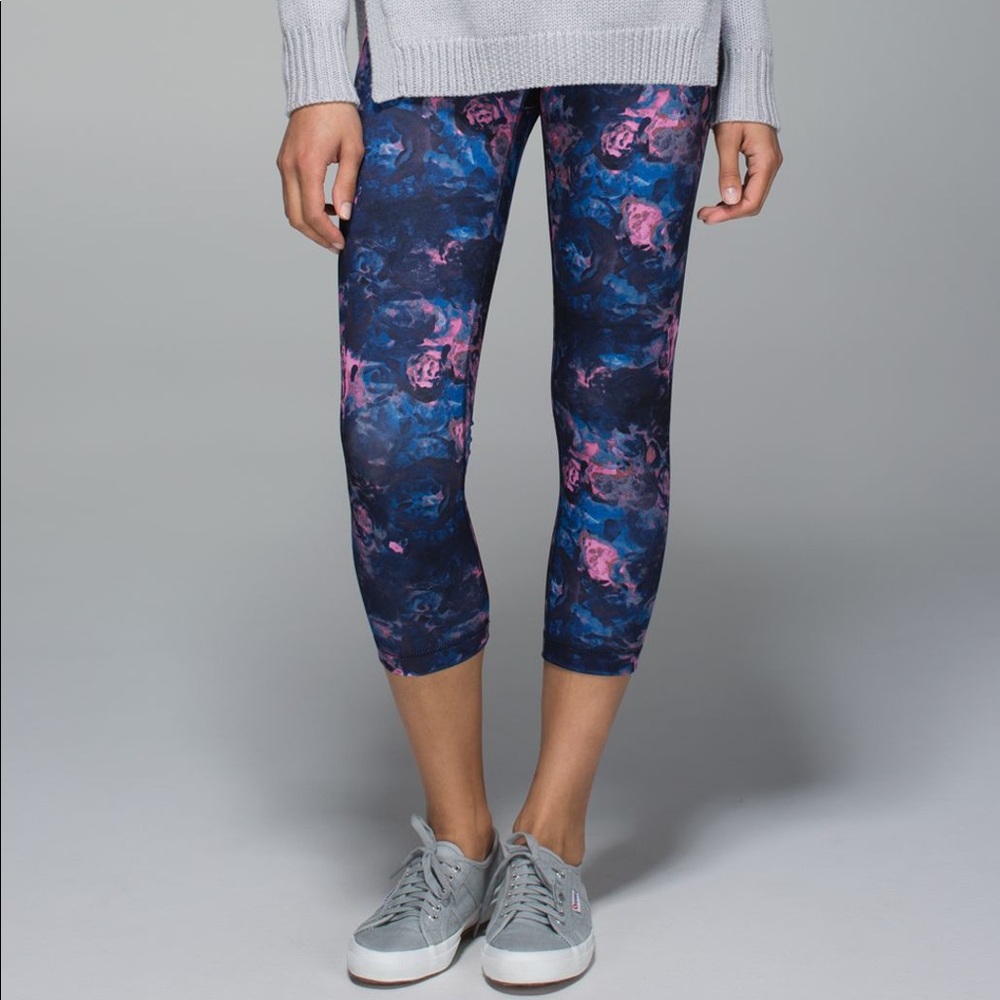 Lululemon Wunder Under Crop II Full on Luon